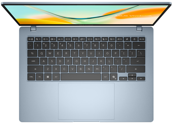 ASUS Vivobook S14 S5408QA-TM220W bovenkant
