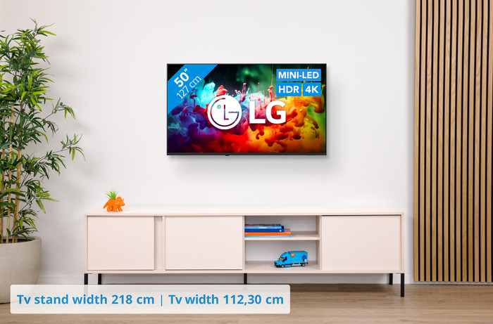 LG Mini-LED 50 inches QNED71 (2026) visual Coolblue 1