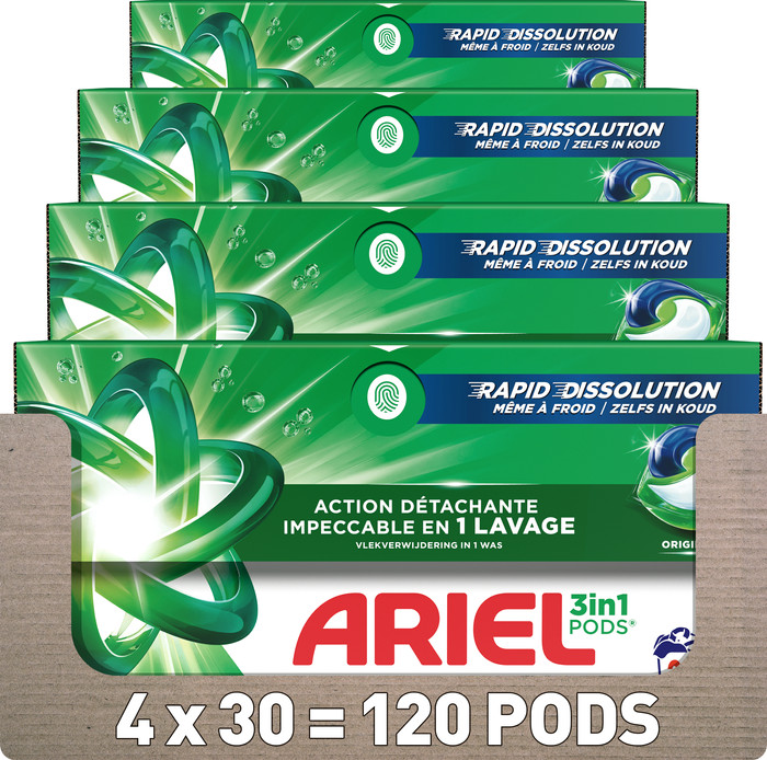 Ariel 3in1 Pods Original  - 120 units Main Image
