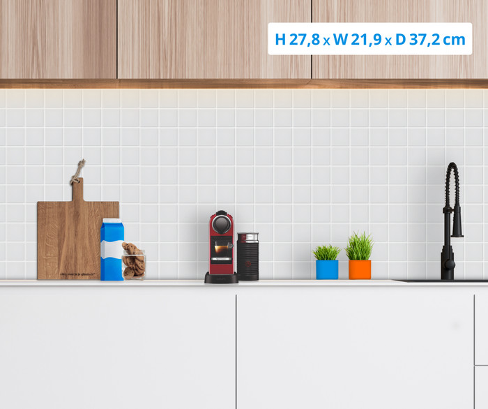 Krups Nespresso Citiz & Milk XN7615 Cherry Red null