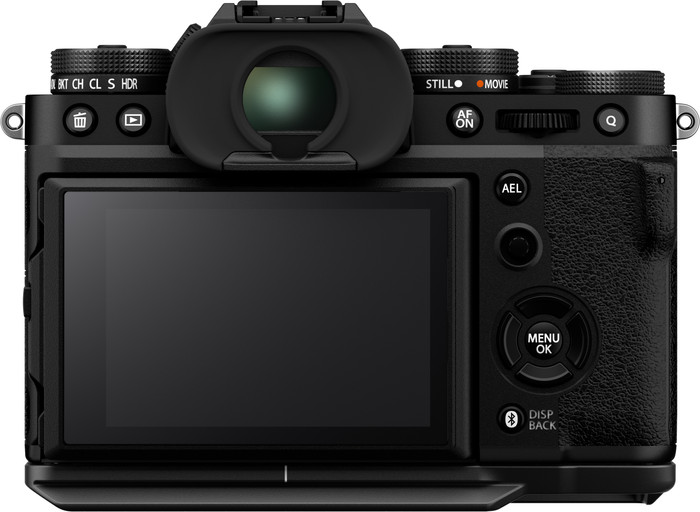 Fujifilm X-T5 Zwart + XF 16-80mm f/4 achterkant