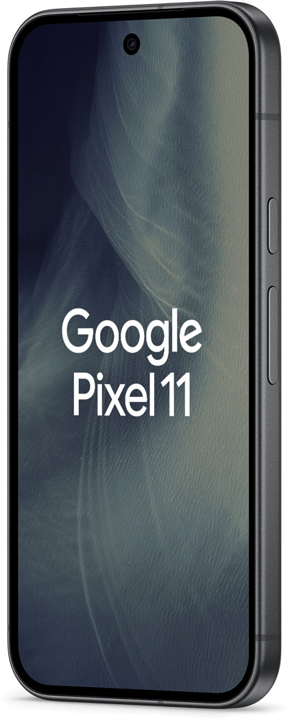 Google Pixel 11 256GB Zwart 5G linkerkant