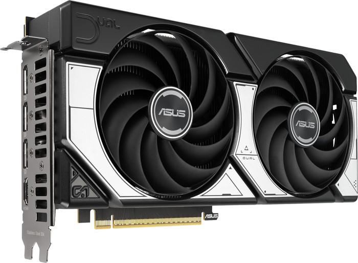 ASUS DUAL GeForce RTX 5070 OC 12GB linkerkant