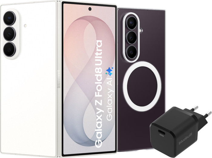Samsung Galaxy Z Fold 8 Ultra 512GB Wit 5G + Accessoirepakket Main Image