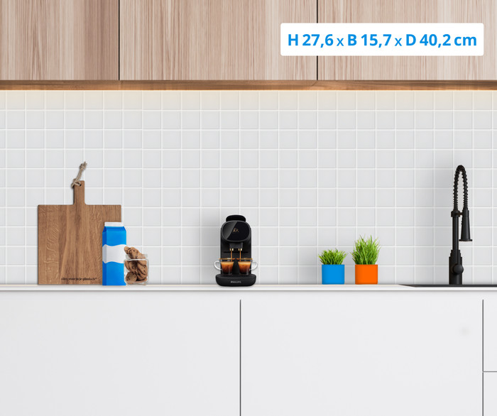 Philips L'OR Barista Sublime LM9012/60 Zwart visual Coolblue 1