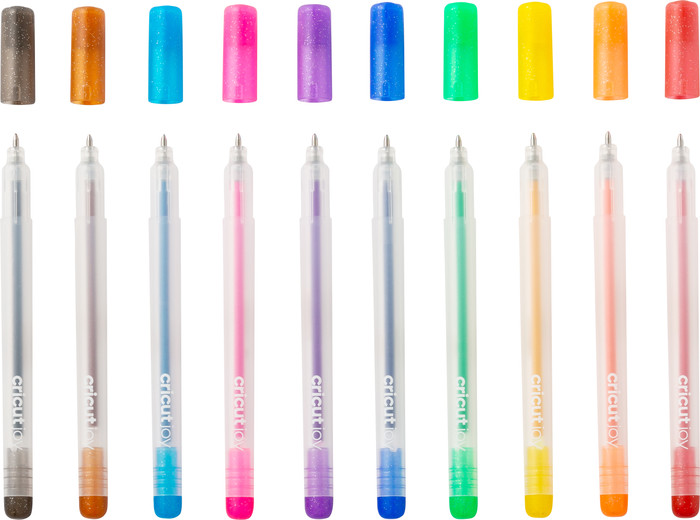 Cricut Joy Glitter Gel Pen Set 10-pack front