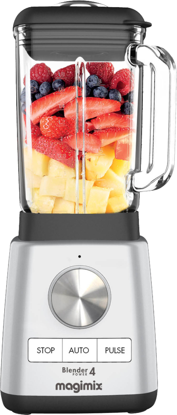 Magimix Power Blender 4 Matte Chrome Main Image