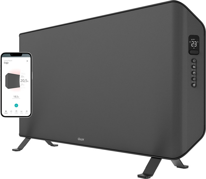 Duux Edge Smart Convector 2000W Grijs Main Image