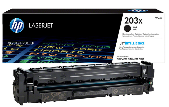 HP 203X LaserJet Toner Zwart (Hoge Capaciteit) null