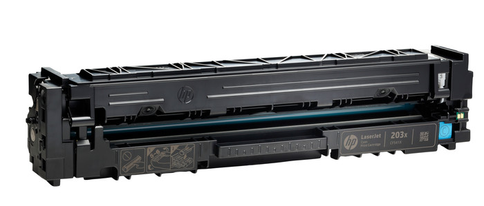 HP 203X LaserJet Toner Cyaan (Hoge Capaciteit) voorkant