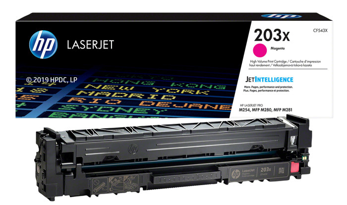 HP 203X LaserJet Toner Magenta (Hoge Capaciteit) null