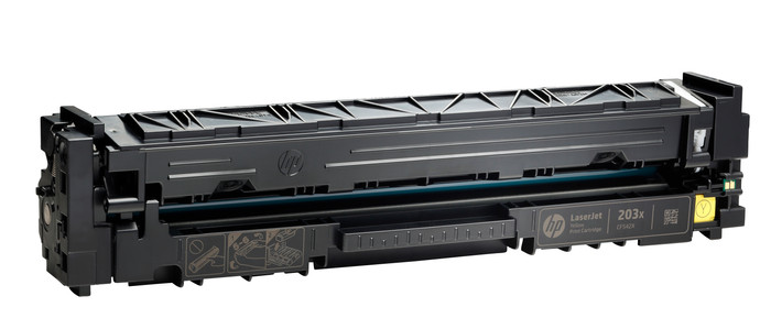 HP 203X LaserJet Toner Geel (Hoge Capaciteit) voorkant
