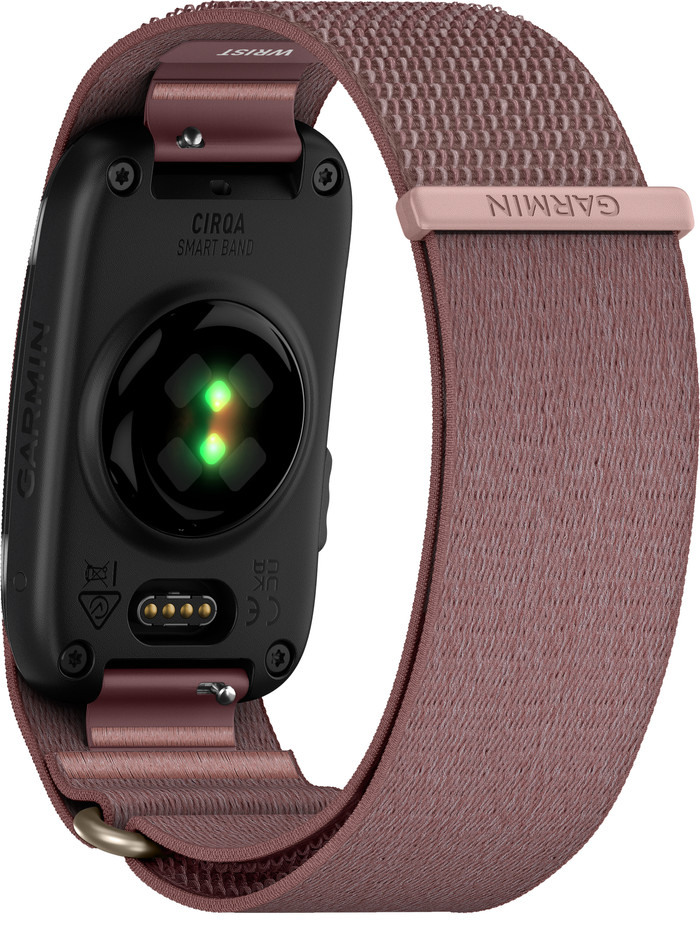 Garmin CIRQA Smart Band L/XL Roze achterkant