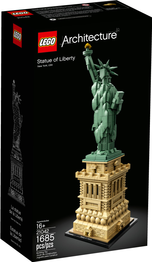 LEGO Architecture Statue of Liberty 21042 packaging