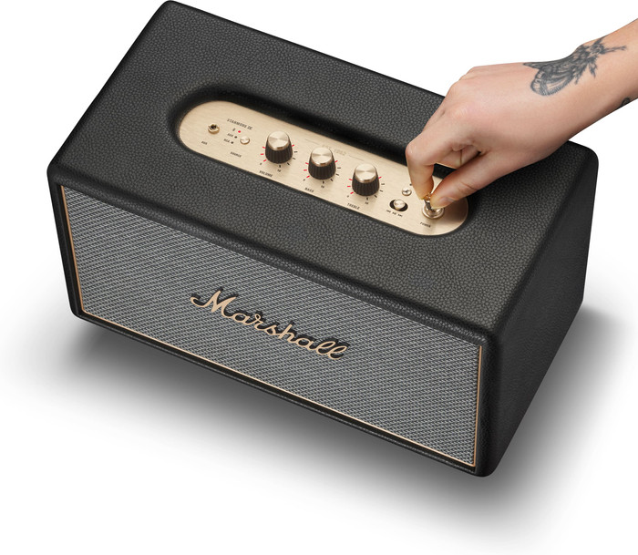 Marshall Stanmore IV BT Black bovenkant