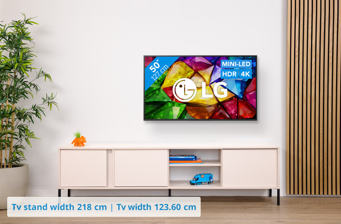 LG RGB Mini-LED 50 inches B86 (2026) visual Coolblue 1