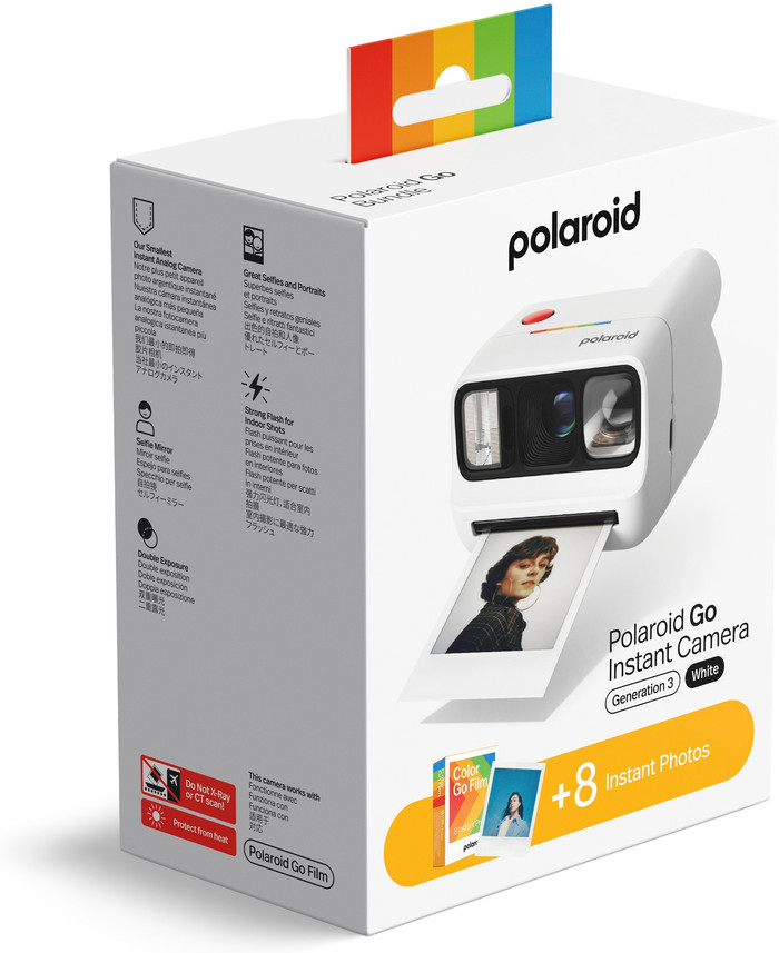 Polaroid Go Gen 3 Wit + Color Film (8 stuks) accessoire