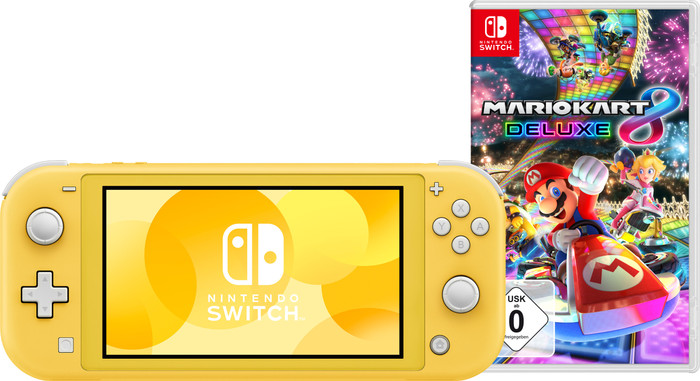 Nintendo Switch Lite Gelb + Mario Kart 8 Deluxe Switch Main Image