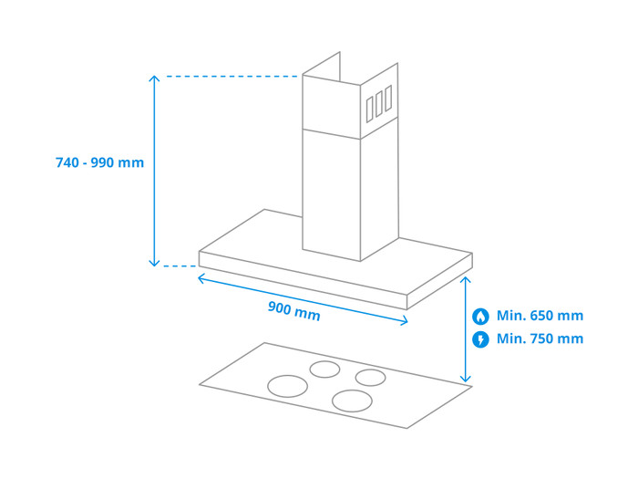Inventum AKB9015ZWA null
