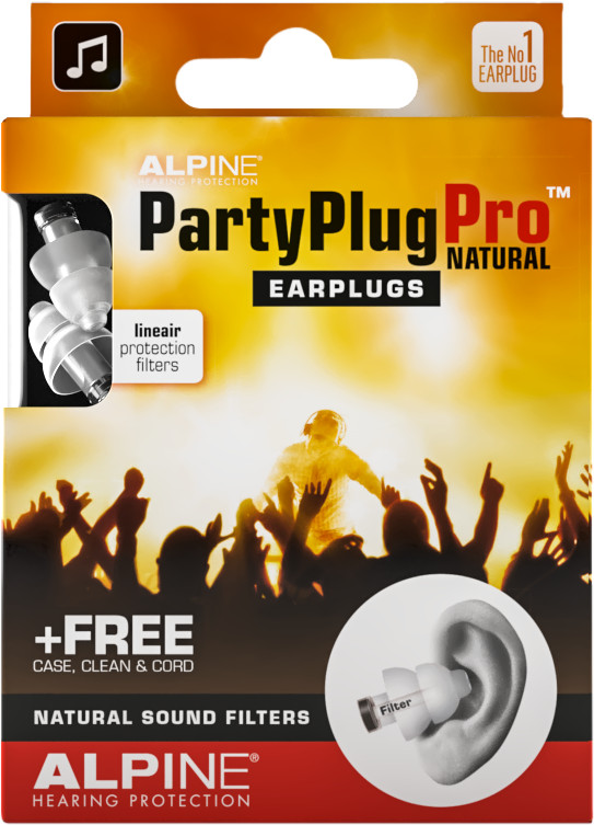 Alpine Partyplug Pro Natural verpakking