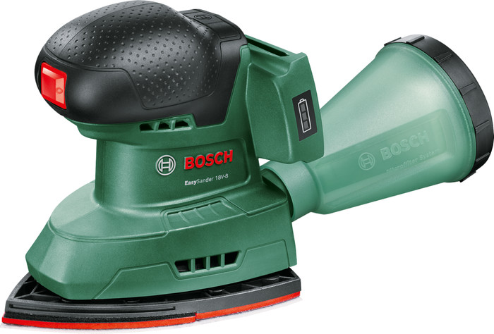 Bosch EasySander 18V-8 (zonder accu) voorkant