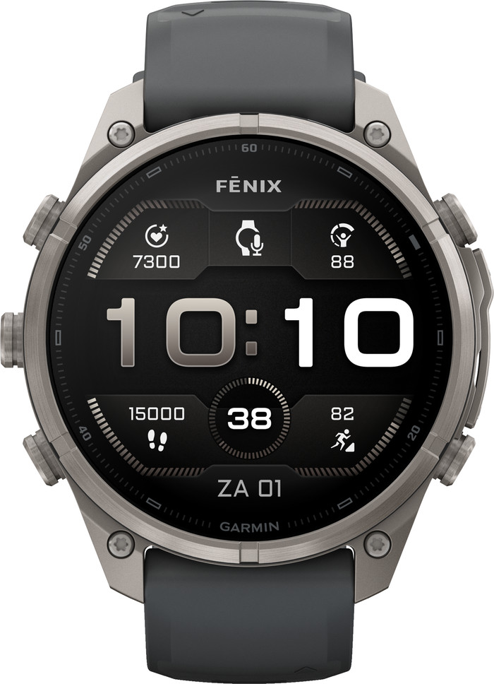 Garmin Fenix 9 Pro Zwart 47mm voorkant