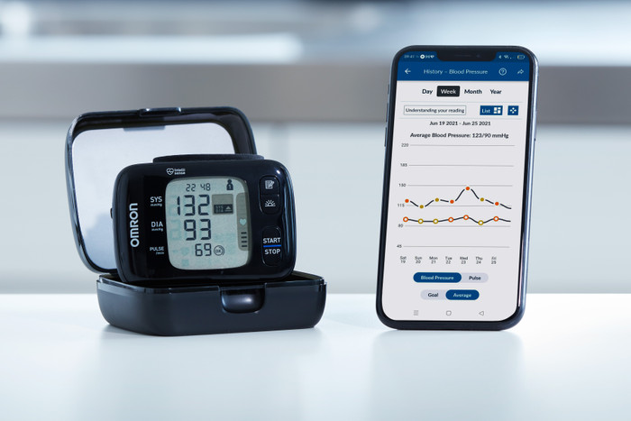 Omron RS7 Intelli IT produit à l'usage