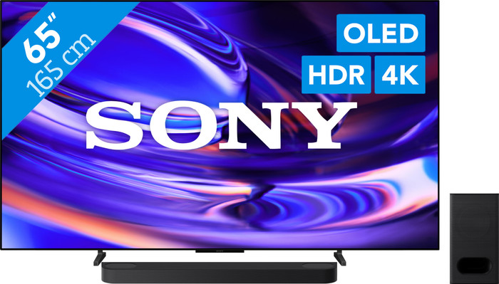 Sony Bravia 6 65" OLED (2026) + Sony Bravia Theatre Bar 6 Zwart Main Image