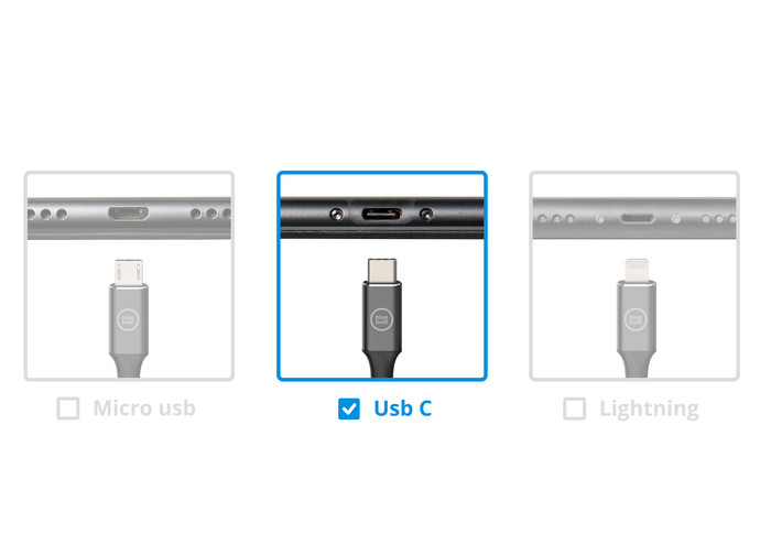 Samsung USB-C to USB-C Cable 25W 1m Plastic Black visual Coolblue 1