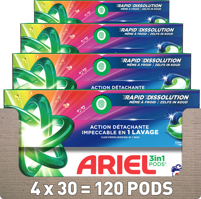 Ariel 3in1 Pods Colour - 120 units Main Image
