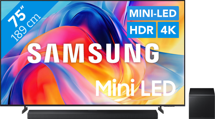 Samsung Mini-led 75" M73H (2026) + Samsung HW-QS700F (2025) Main Image
