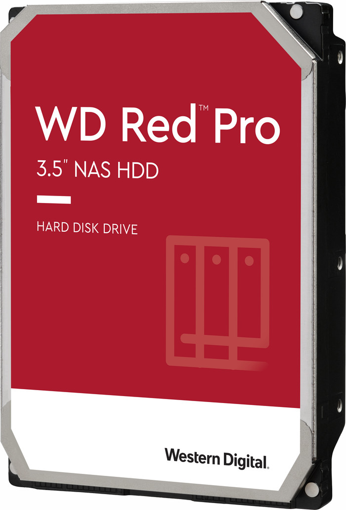 WD Red Pro WD240KFGX 24TB rechterkant