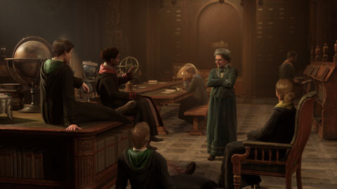 Hogwarts Legacy Nintendo Switch product in gebruik