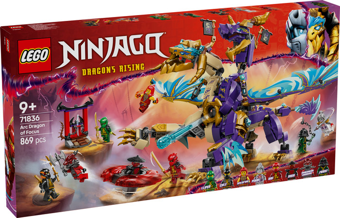 LEGO Ninjago Boogdraak van Concentratie 71836 verpakking