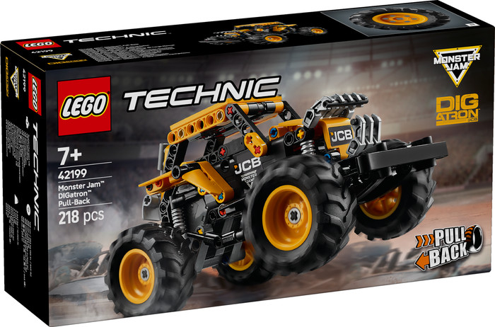 LEGO Technic Monster Jam DIGatron pull-back 42199 verpakking