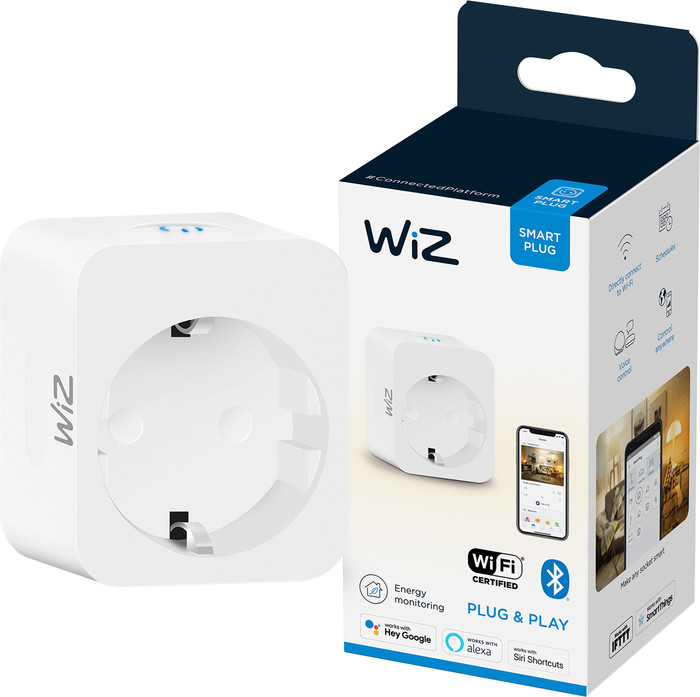 WiZ Smart Plug with Power Consumption Meter 2-pack packaging