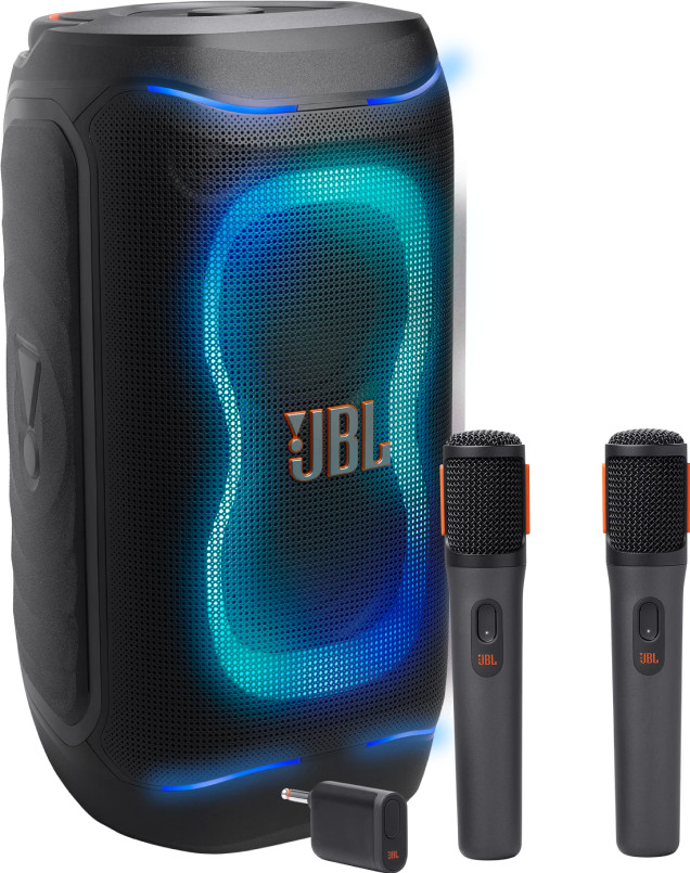 JBL Partybox 130 Zwart + JBL Draadloze Microfoonset Main Image