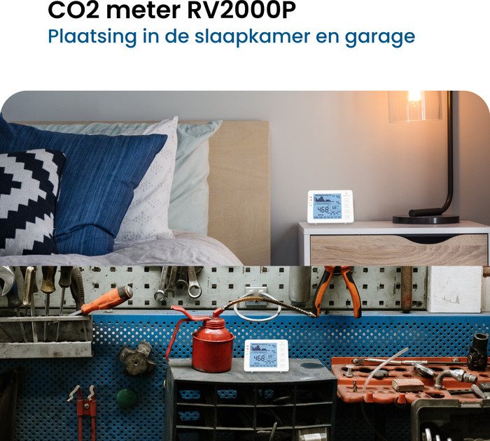 Rovary RV2000P CO2 Monitor product in use