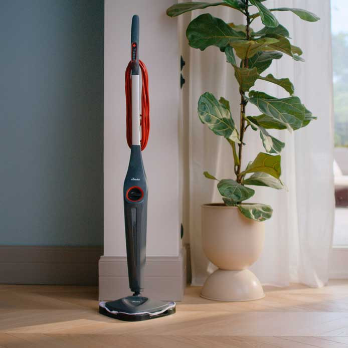 Vileda Steam Plus Pro Compact product in gebruik