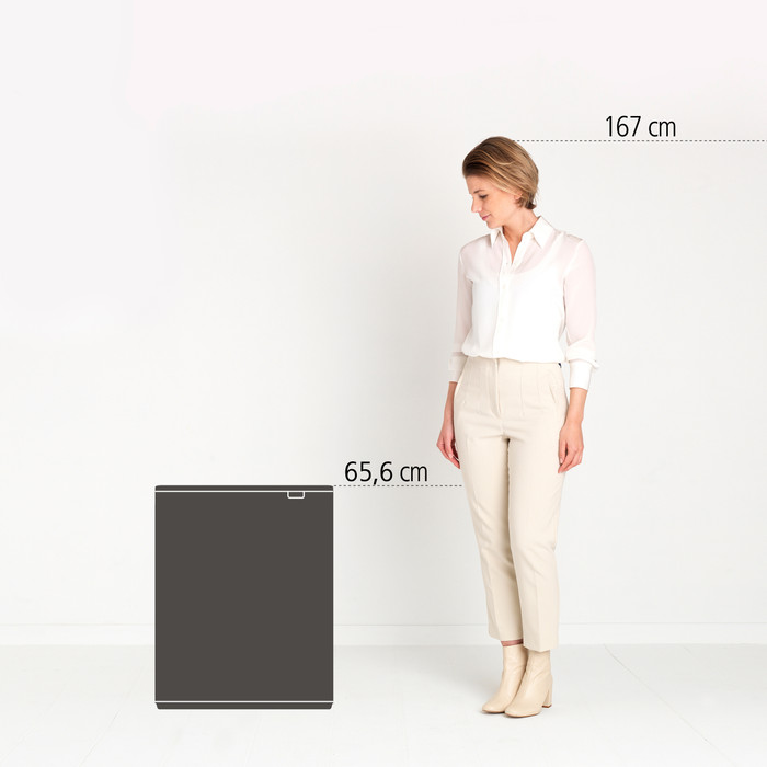 Brabantia Bo Touch Bin 2 x 30 Liter White visual leverancier