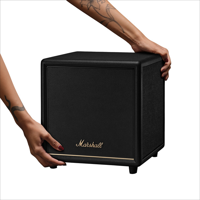Marshall Heston Sub 200 Zwart product in gebruik