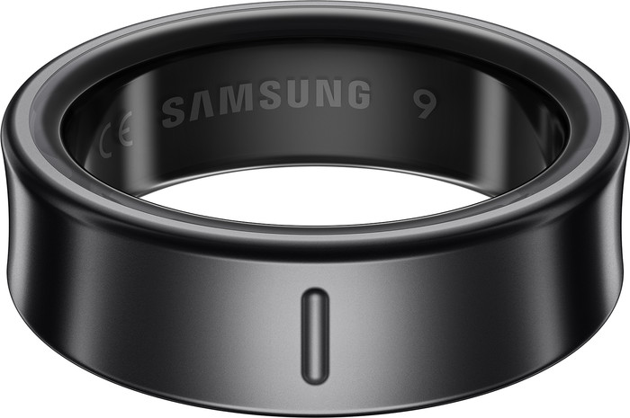 Samsung Galaxy Ring Maat 10 Zwart achterkant