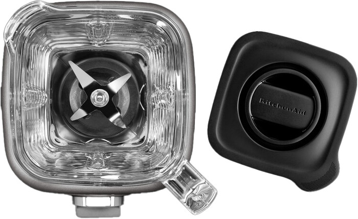 Kitchenaid Artisan K400 5KSB4026EMS Tingrijs bovenkant