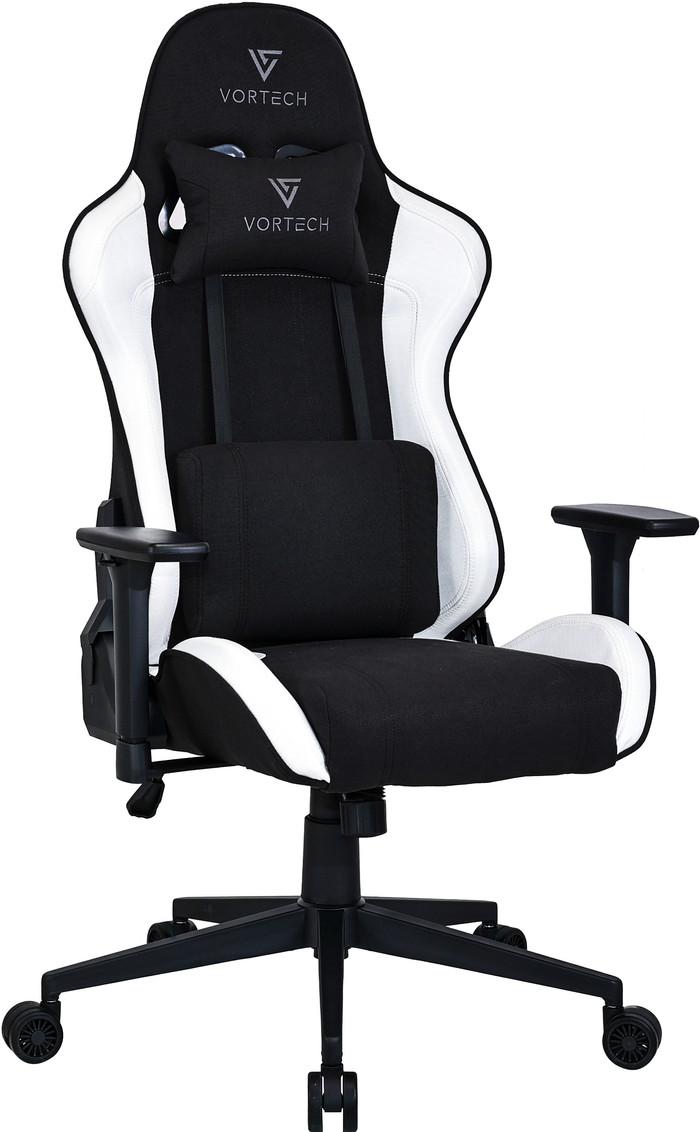 Vortech Essential Gaming Chair White left side