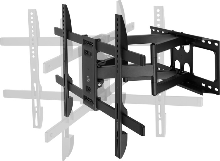 BlueBuilt Draaibare Muurbeugel 48" - 75" Zwart null