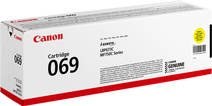 Canon 069 Inkt Toner Geel Main Image