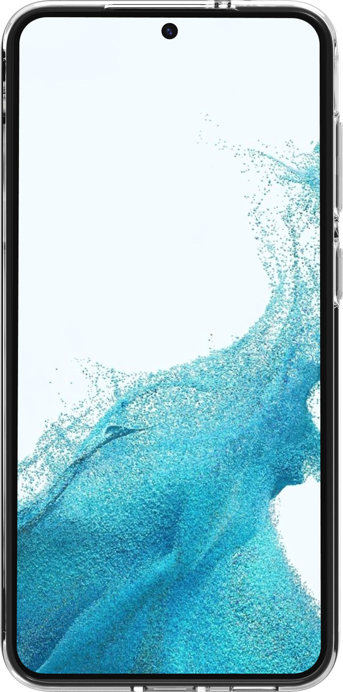 BlueBuilt Soft Case Samsung Galaxy S23 Back Cover Transparant voorkant
