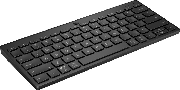HP 350 Compact Draadloos Toetsenbord Zwart Azerty rechterkant