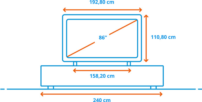 LG Mini-led 86" QNED85 (2026) visual Coolblue 1
