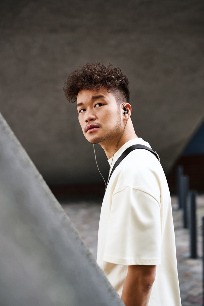 Sennheiser IE 200 Zwart product in gebruik